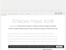 Tablet Screenshot of gomezaparicio.com
